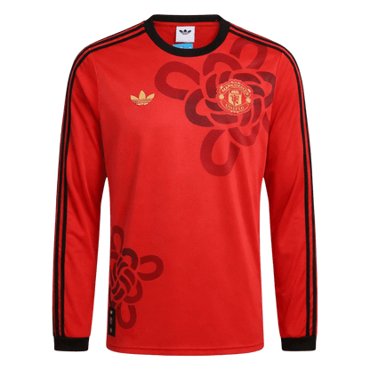 Heren Manchester United Lange Mouwen Voetbalshirt 2025/26