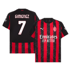 GIMENEZ #7 Heren AC Milan thuisshirt 2025/26 [PREMIUM]