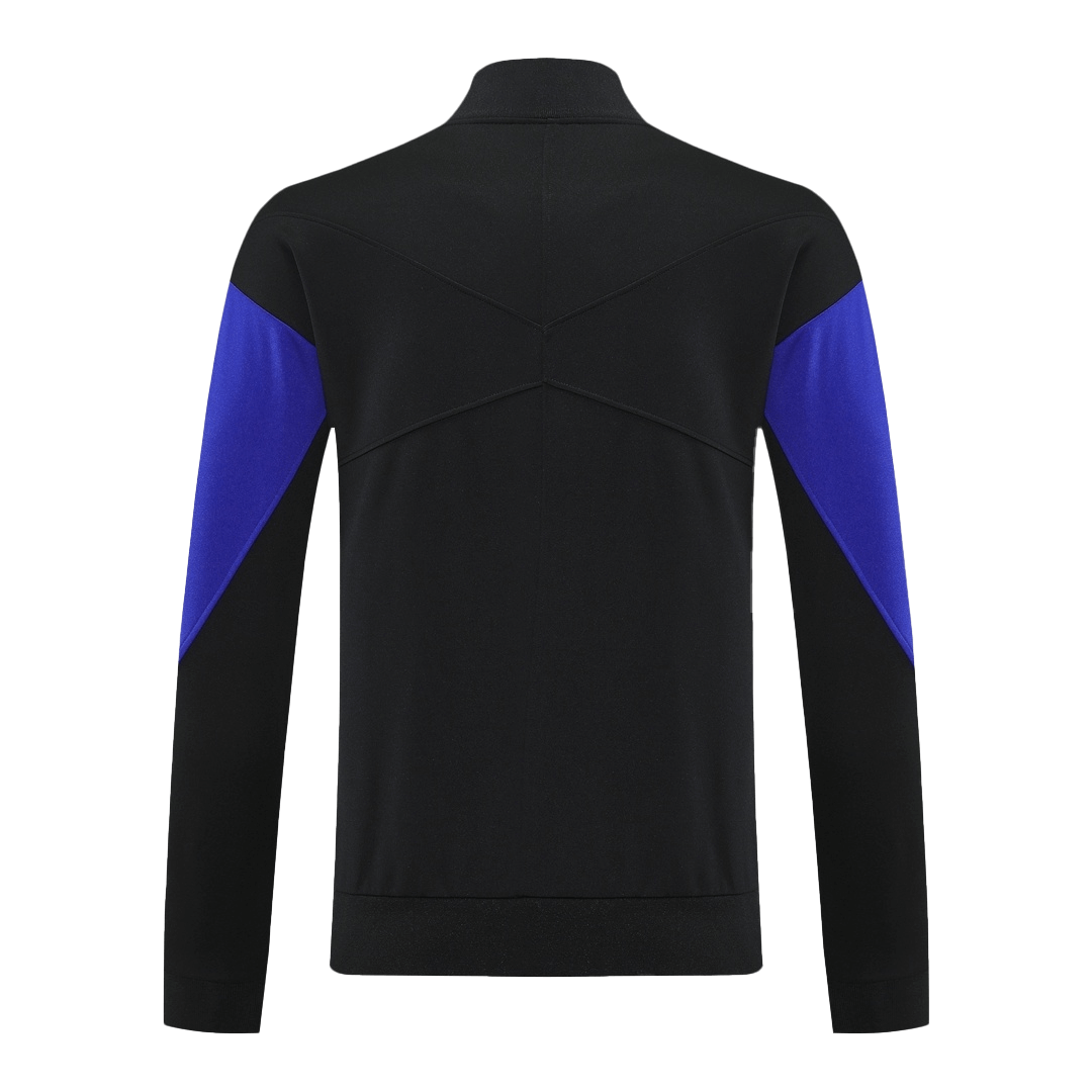 Barcelona Trainingsjack 2025/26 Black&Purple - zijkant