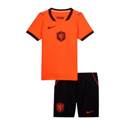 Kinder Nederland Thuis Tenue WK Voetbal 2026 - voorkant