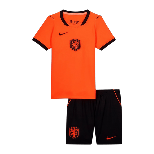 Kinder Nederland Thuis Tenue WK Voetbal 2026 - voorkant