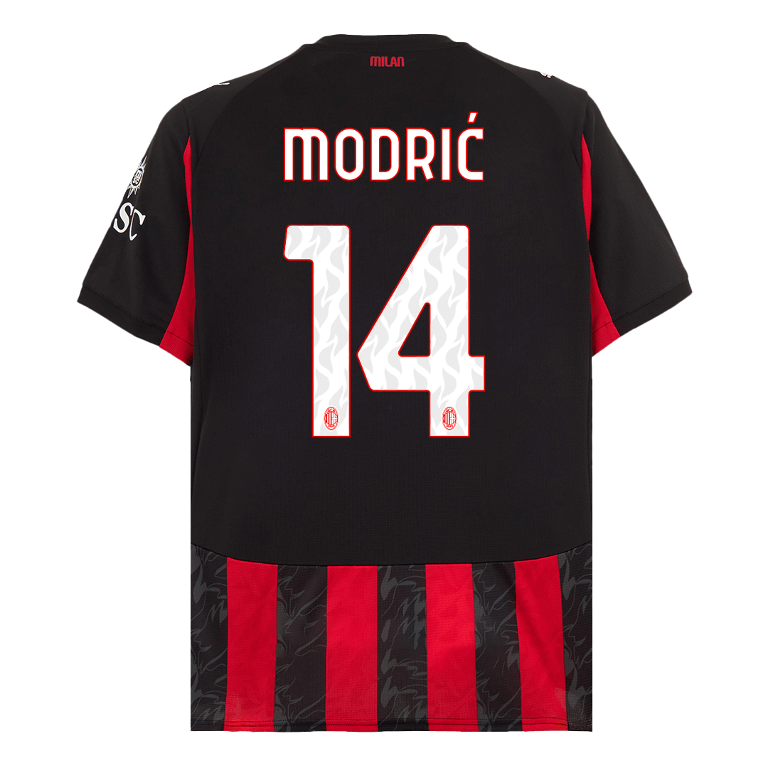 MODRIĆ #14 Heren AC Milan Thuis Voetbalshirt 2025/26 [PREMIUM] - foto 11