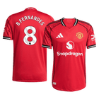 B.FERNANDES #8 Manchester United Spelersversie thuisshirt 2025/26 - slim fit