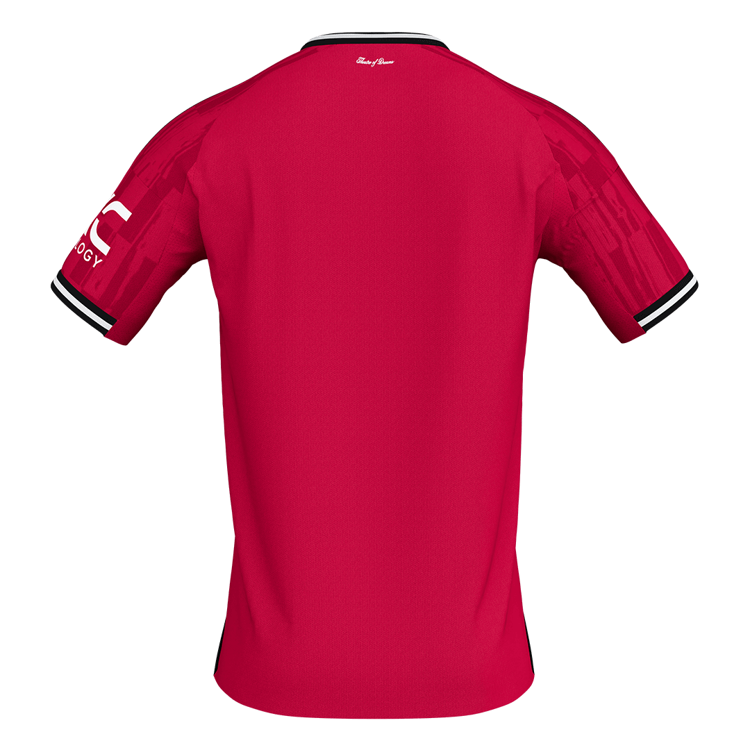 Heren Manchester United Thuis Voetbalshirt 2025/26 [PREMIUM] - achterkant