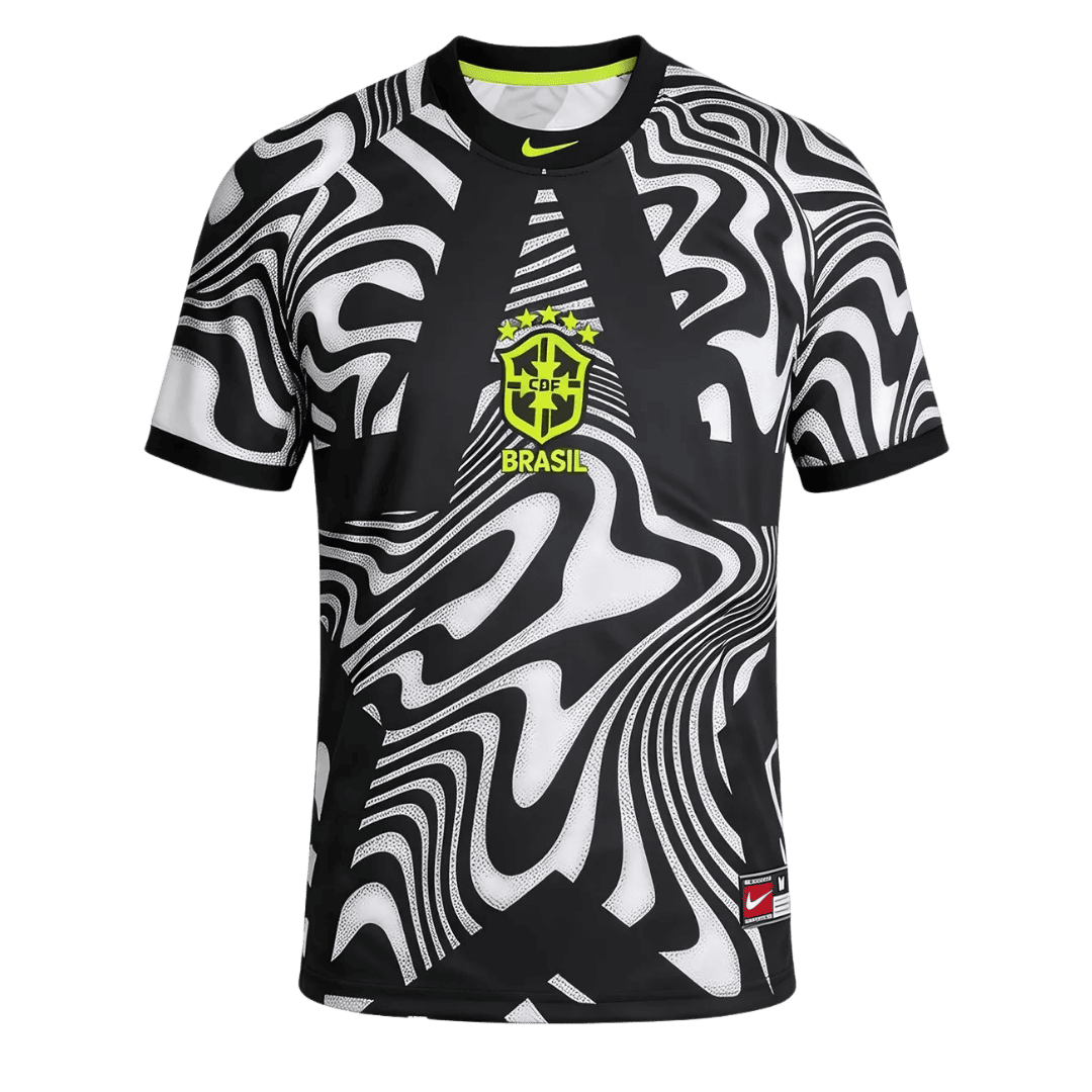 Heren Brazilië Voetbalshirt WK Voetbal 2026 - voorkant