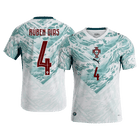 RÚBEN DIAS #4 Heren Portugal uitshirt WK Voetbal 2026