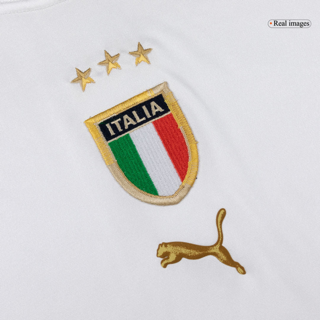 Retro Italië Uit Voetbalshirt 2004 - zijkant