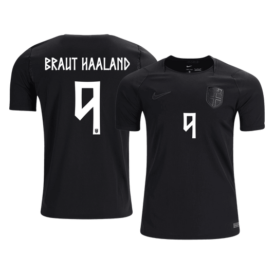 BRAUT HAALAND #9 Heren Noorwegen Uitshirt WK Voetbal 2026