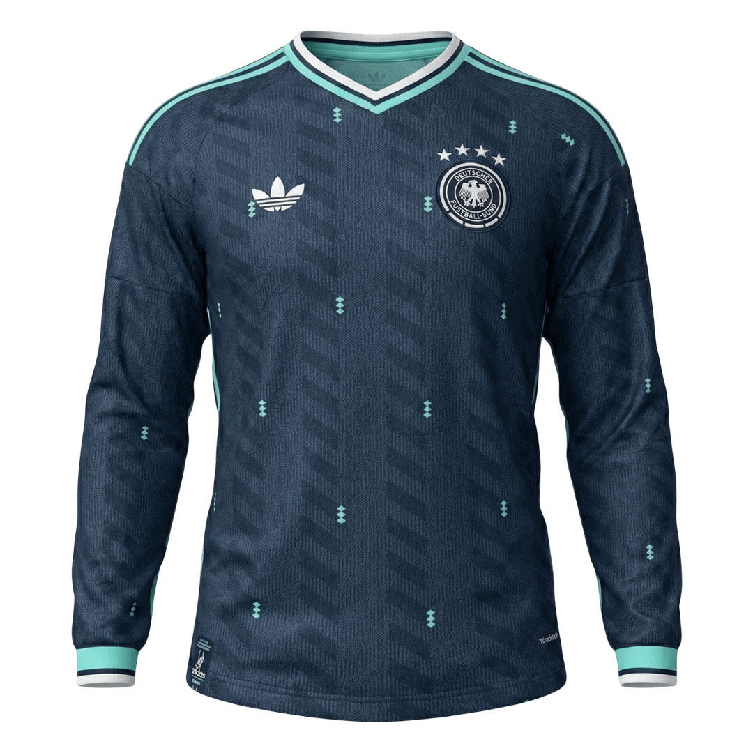 Heren Duitsland Uit Lange Mouwen Voetbalshirt 2026