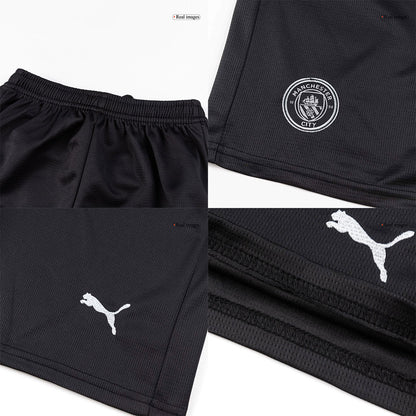 Kinder Manchester City Uit Tenue 2025/26 - achterkant