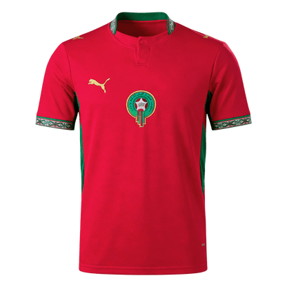 Heren Marokko Thuis Voetbalshirt WK Voetbal 2026 - voorkant