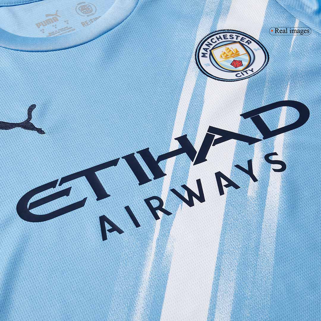 Heren Manchester City Thuis Lange Mouwen Voetbalshirt 2025/26 - foto 13