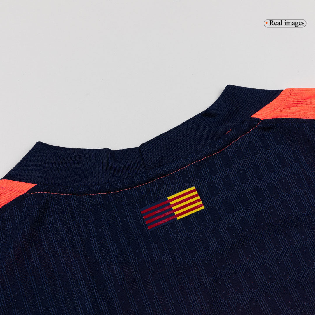 PEDRI #8 Barcelona Derde Spelersversie Voetbalshirt 2025/26 - UCL - Slim Fit - detail