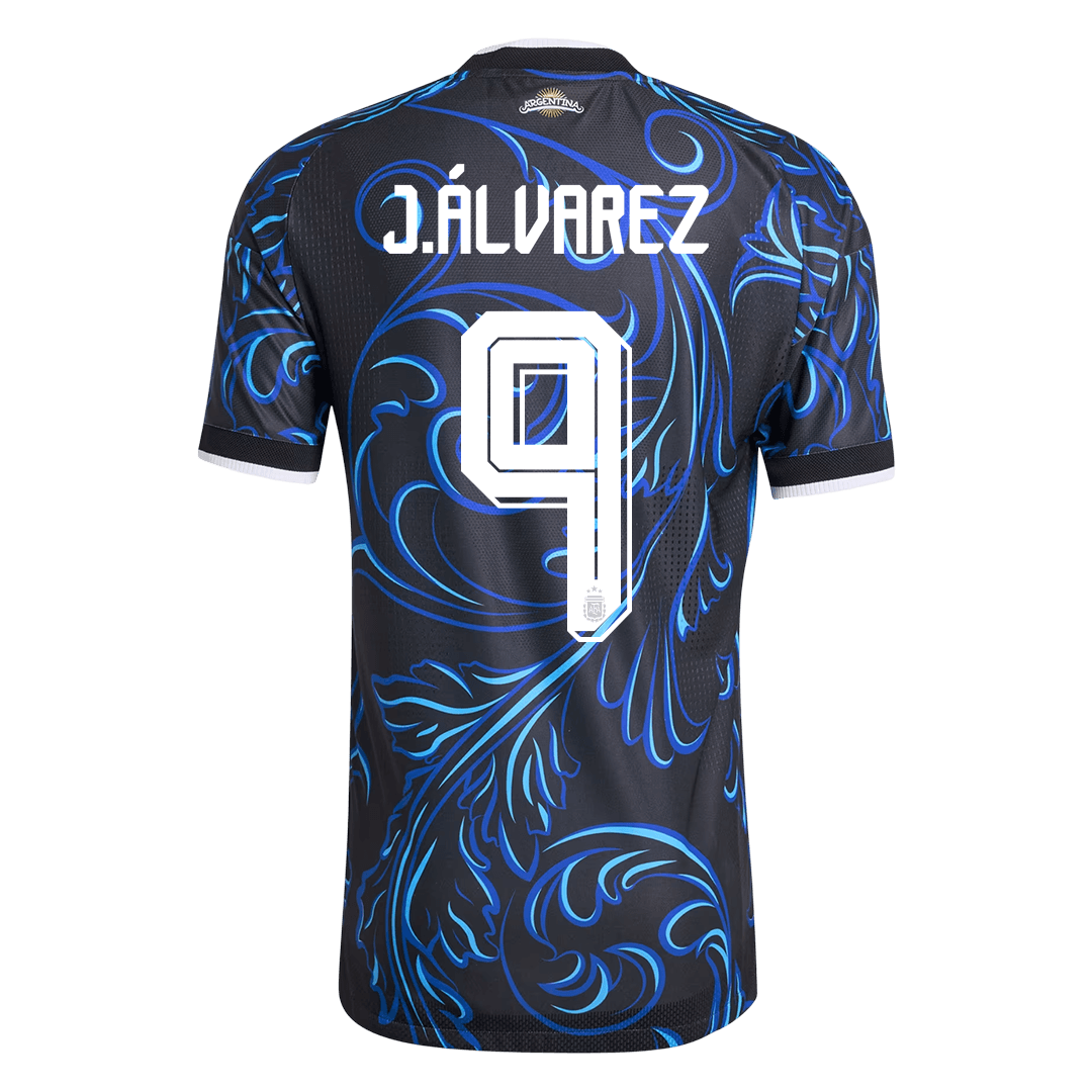 J. ÁLVAREZ #9 Argentinië Spelersversie uitshirt WK Voetbal 2026 - slim fit