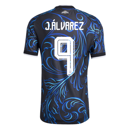 J. ÁLVAREZ #9 Argentinië Spelersversie uitshirt WK Voetbal 2026 - slim fit
