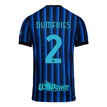 DUMFRIES #2 Inter Milan Thuis Spelersversie Voetbalshirt 2025/26 - Slim Fit - foto 13