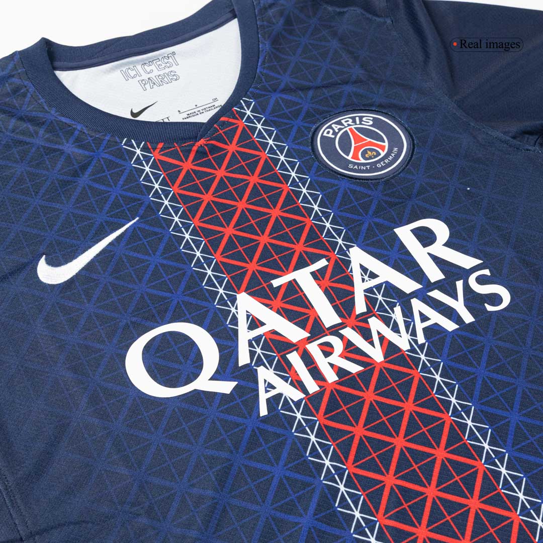 O.DEMBéLé #10 Heren PSG Thuis Voetbalshirt 2025/26 [PREMIUM] - model