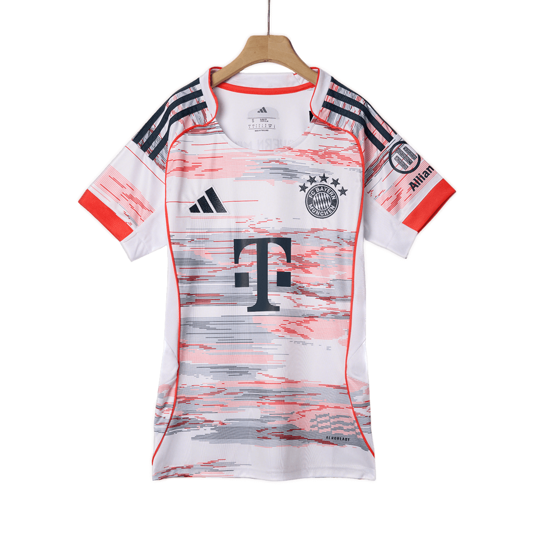 Dames Bayern Munich Uit Voetbalshirt 2025/26 - zijkant