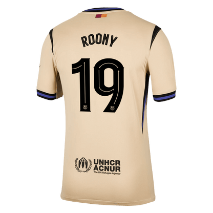 ROONY #19 Heren Barcelona Uit Voetbalshirt 2025/26 - UCL - detail