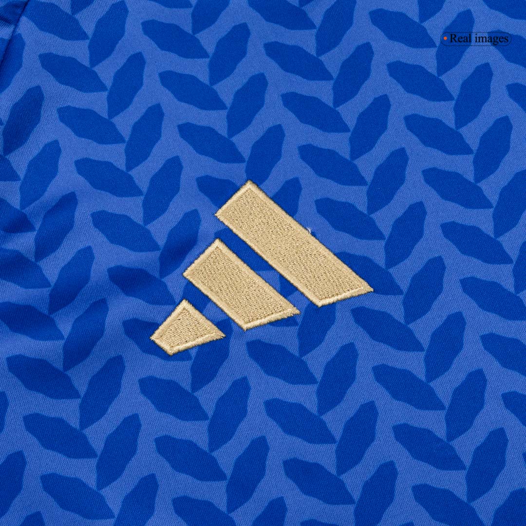 DIMARCO #3 Heren Italië Thuis Voetbalshirt WK Voetbal 2026 - zijkant
