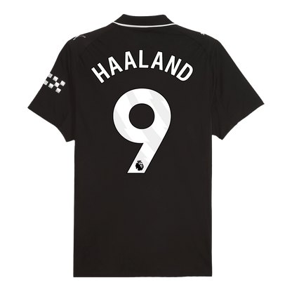 HAALAND #9 Manchester City Uit Spelersversie Voetbalshirt 2025/26 - Slim Fit - model