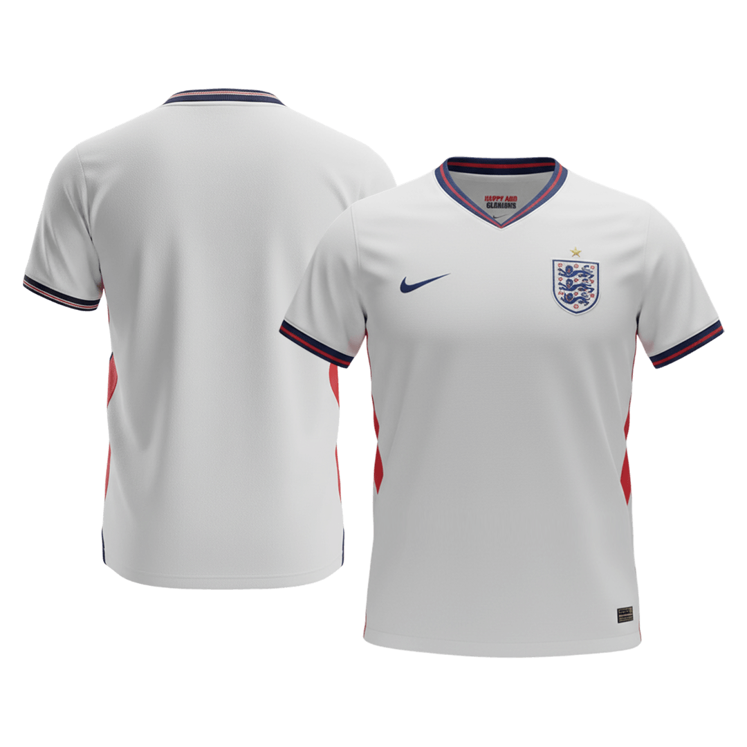 Heren Engeland Thuis Voetbalshirt WK Voetbal 2026 - achterkant