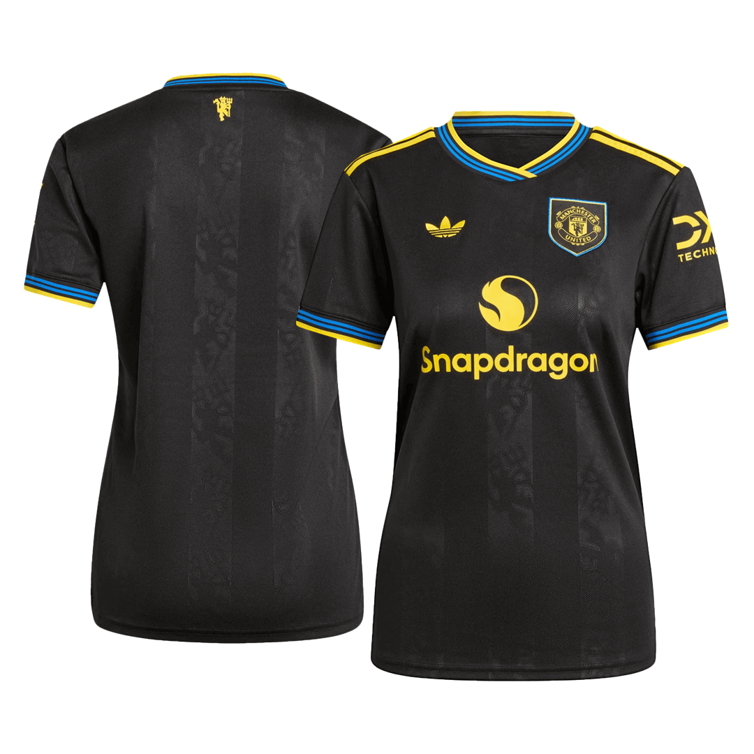 Dames Manchester United Derde Voetbalshirt 2025/26 - foto 10