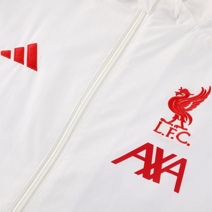 Liverpool Windjack 2025/26 White - detail