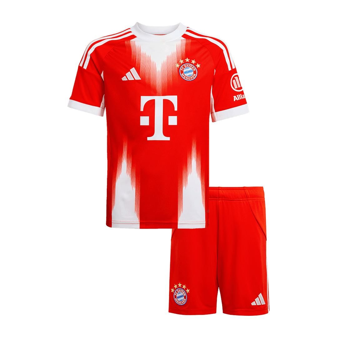 Kinder Bayern Munich Thuis Tenue 2025/26 football shirt