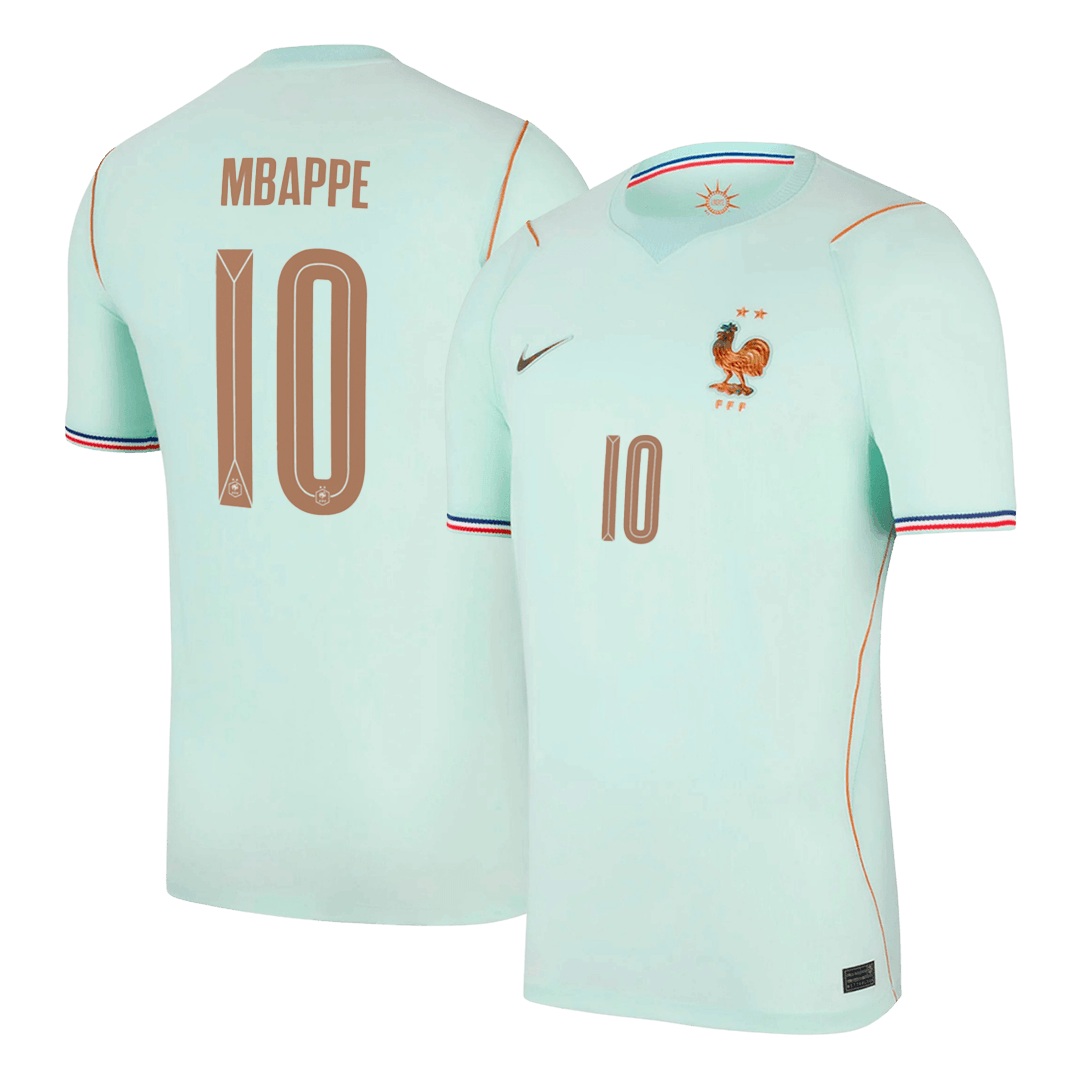MBAPPE #10 Heren Frankrijk Uit Voetbalshirt WK Voetbal 2026 - voorkant