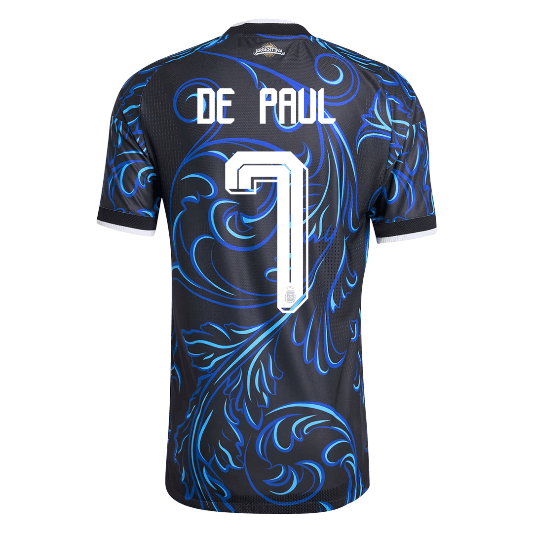DE PAUL #7 Argentinië Spelersversie uitshirt WK Voetbal 2026 - slim fit