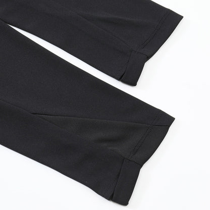 Barcelona Joggingpak met rit Set(top+broek) 2025/26 Black - zijkant