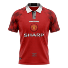 Retro Manchester United thuisshirt 1996/97
