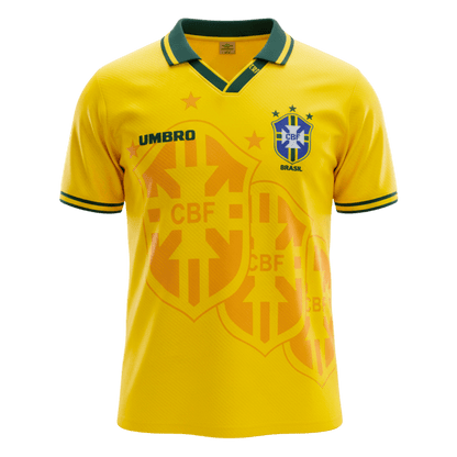 Retro Brazilië Thuis Voetbalshirt 1994 2025/26