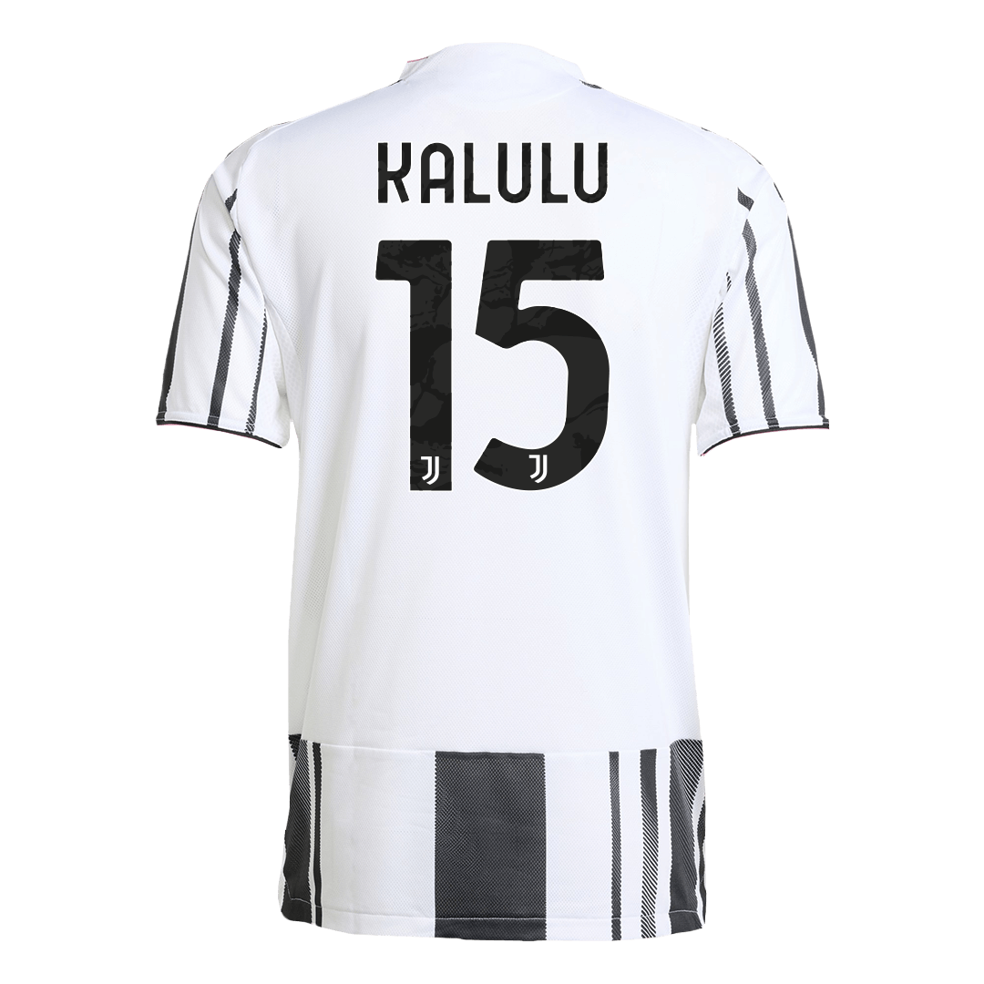 KALULU #15 Juventus Thuis Spelersversie Voetbalshirt 2025/26 - Slim Fit - achterkant