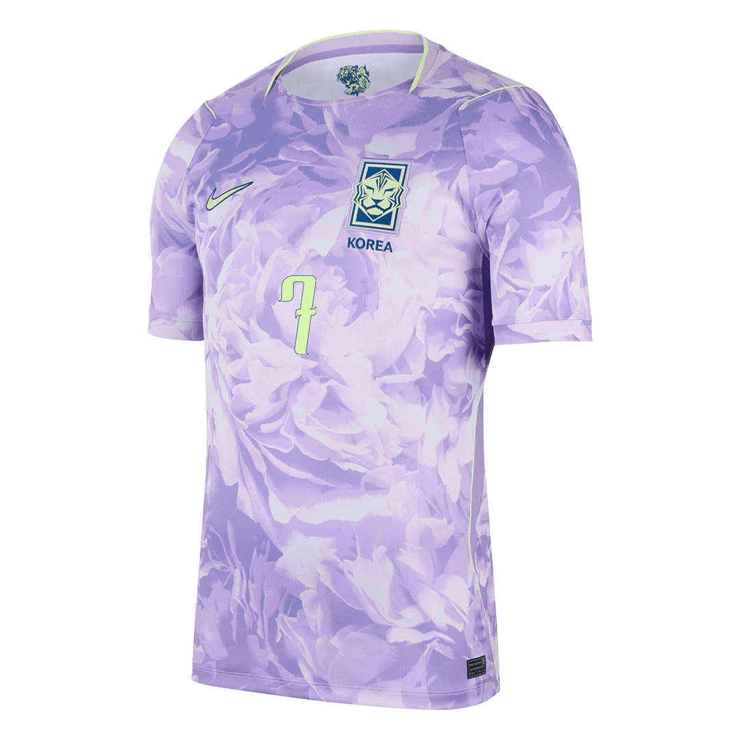 HEUNGMIN #7 Heren Zuid-Korea uitshirt WK Voetbal 2026