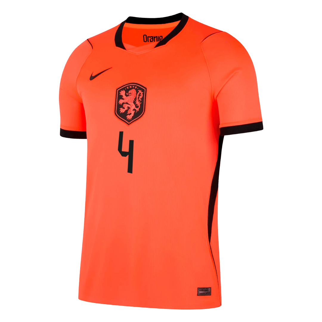 VIRGIL #4 Heren Nederland thuisshirt WK Voetbal 2026