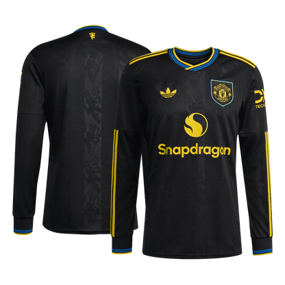 Heren Manchester United Derde Lange Mouwen Voetbalshirt 2025/26 - foto 9