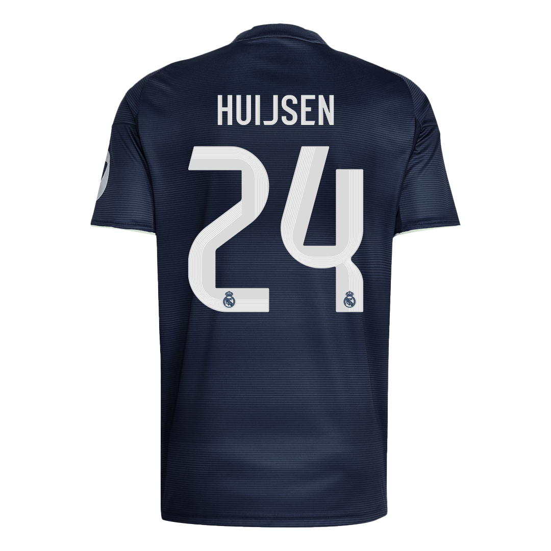 HUIJSEN #24 Heren Real Madrid Uit Voetbalshirt 2025/26 - foto 11