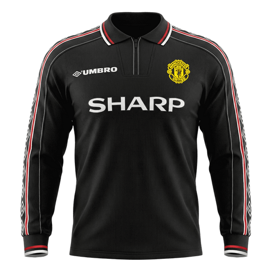 Retro Manchester United Uit Lange Mouwen Voetbalshirt 1998 2025/26