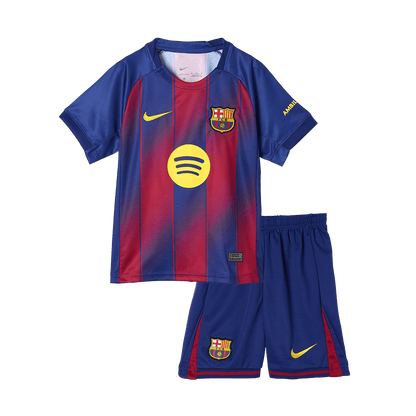 Kinder Barcelona Thuis Tenue 2025/26 - detail