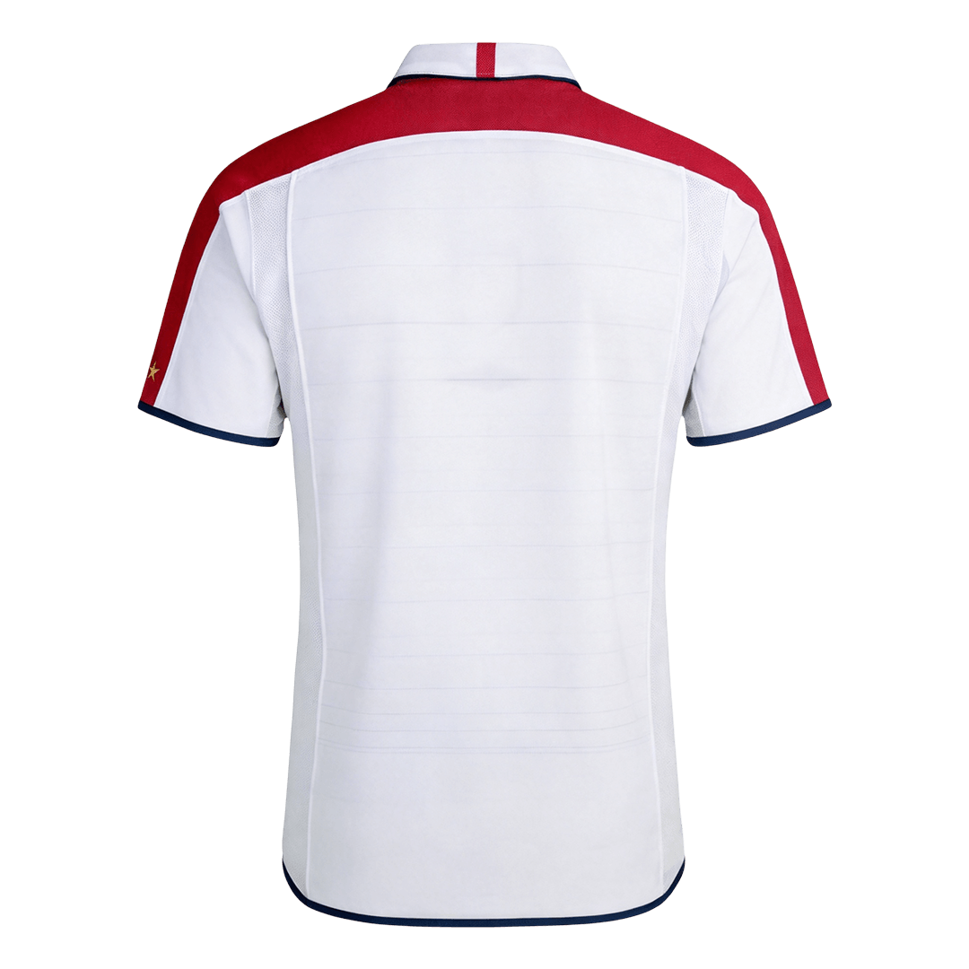 Retro Engeland Thuis Voetbalshirt 2004 - achterkant