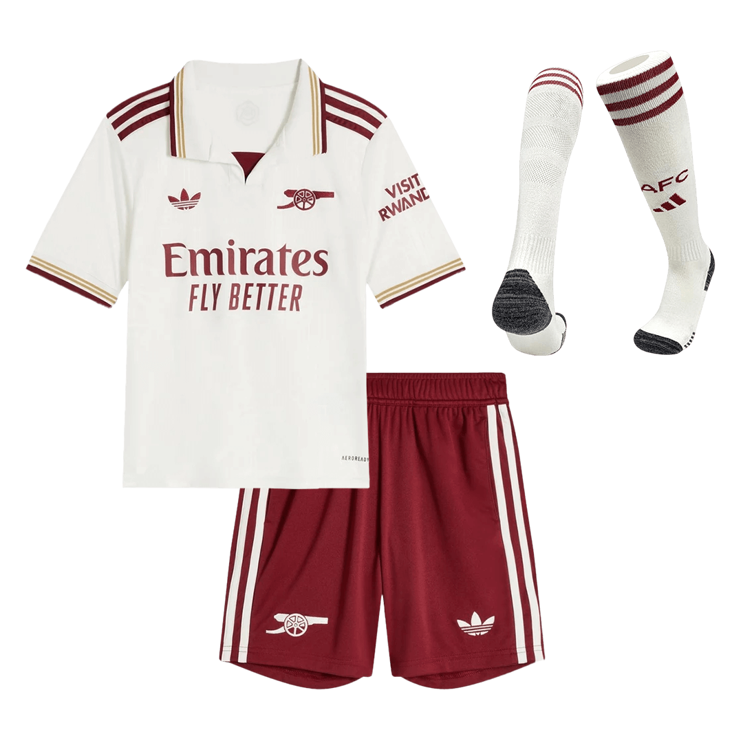 Kinder Arsenal Derde Tenue 2025/26 - voorkant