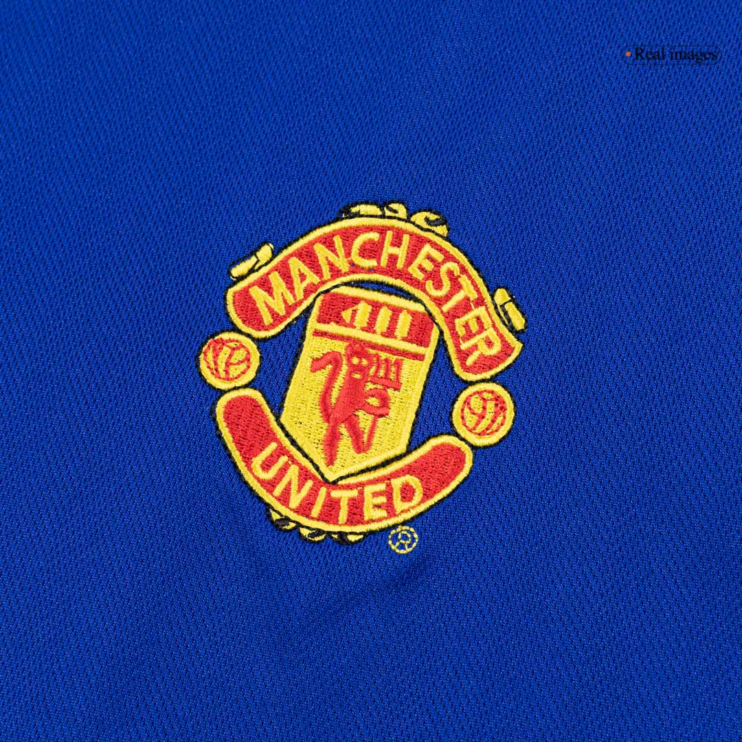 Retro Manchester United Uit Voetbalshirt 2005/06 - close-up