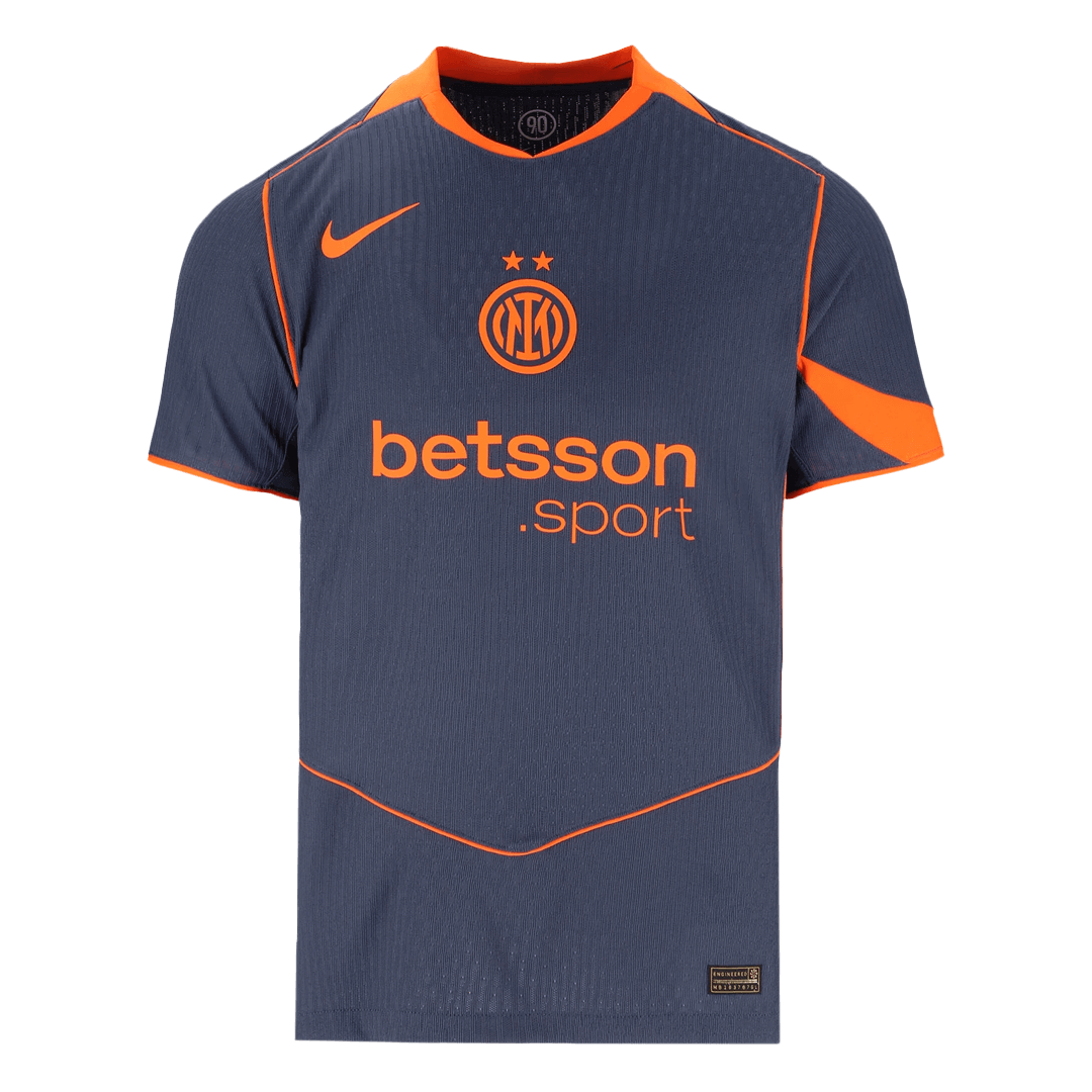 Inter Milan Derde Spelersversie Voetbalshirt 2025/26 - Slim Fit