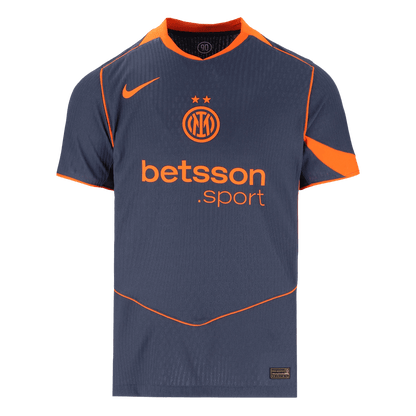 Inter Milan Derde Spelersversie Voetbalshirt 2025/26 - Slim Fit