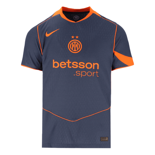 Inter Milan Derde Spelersversie Voetbalshirt 2025/26 - Slim Fit