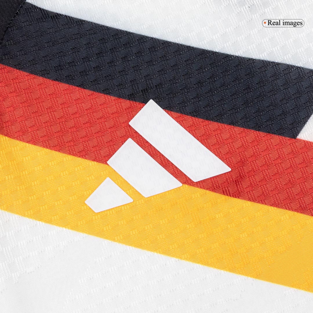WIRTZ #17 Duitsland Thuis Spelersversie Voetbalshirt WK Voetbal 2026 - Slim Fit - zijkant