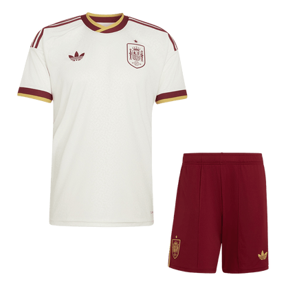 Spanje Uit Set WK Voetbal 2026 - voorkant