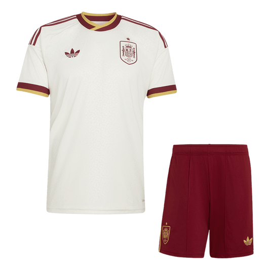 Spanje Uit Set WK Voetbal 2026 - voorkant
